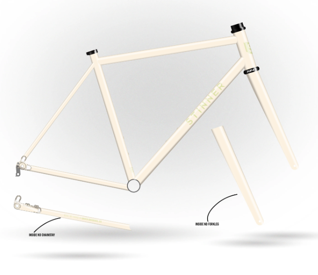 Stinner Carrizo Titanium Frameset